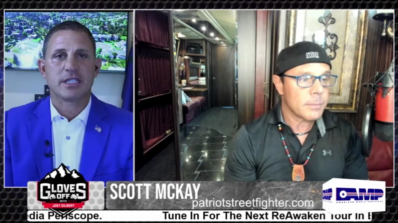 2022 Nevada Governor Candidate Joey Gilbert interviews Patriot Streetfighter Scott McKay