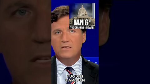 Tucker Carlson, The Commitment To Lying In Washington...