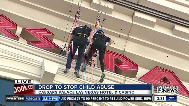 Drop to Stop Child Abuse event at Caesars Palace