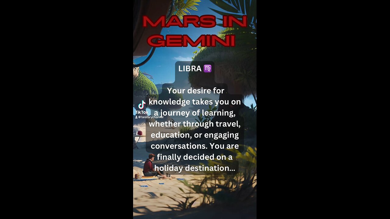 LIBRA ♎️ - Mars in Gemini energy and influence #astrology #tarotary #libra