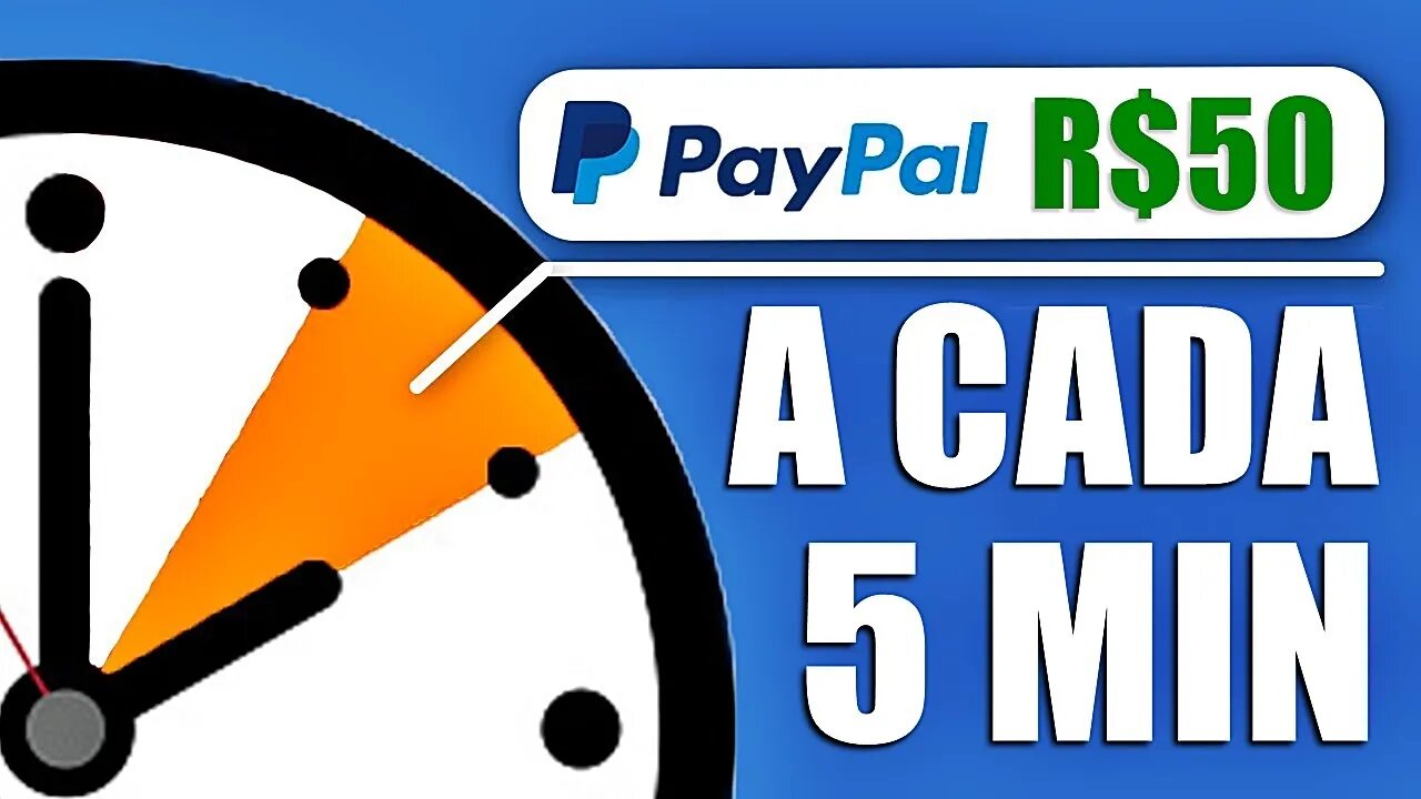 [R$50 Rápidos em 5 Minutos] HACK do PayPal Para GANHAR DINHEIRO Online GRATUITAMENTE