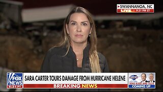 Sara Carter speaks North Carolina residents about the federal response to the hurricane