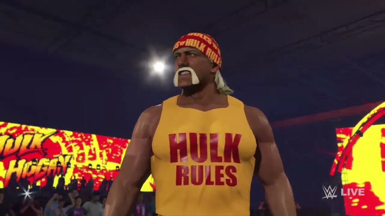 WWE2K23: Hulk Hogan Full Entrance!