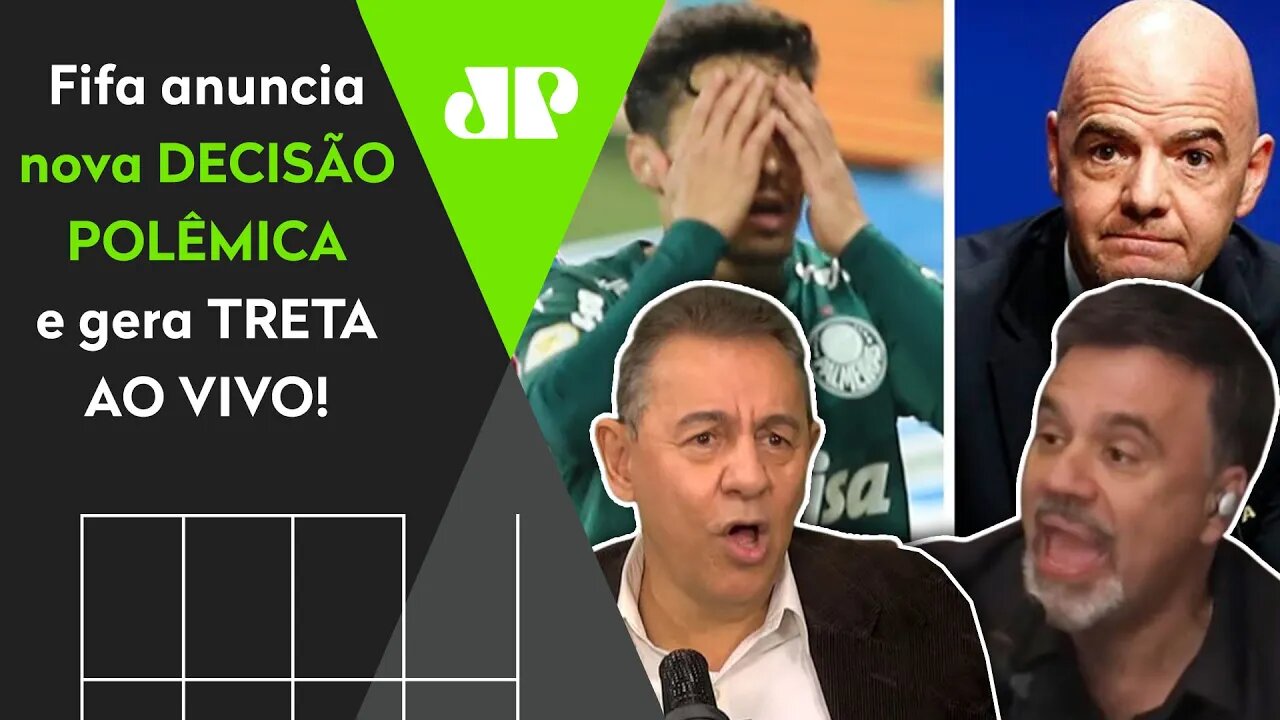"VOCÊ É UMA ANTA!" Mauro Beting PERDE A LINHA com Flavio Prado após NOVA POLÊMICA da Fifa!