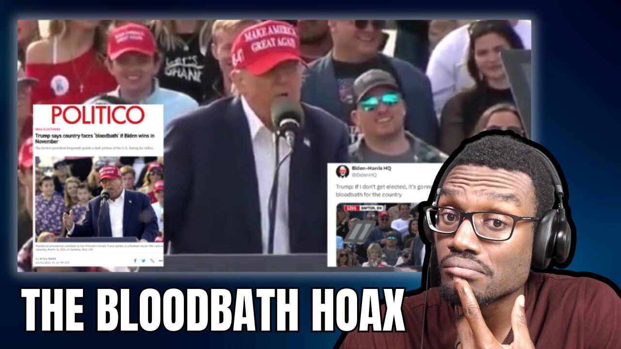 Liberal Media Exposed Over Trump Bloodbath Narrative