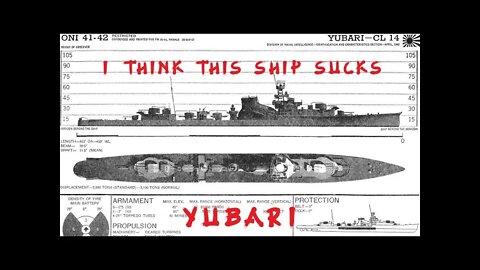 I Think This Ship Sucks: Yubari (World of Warships Legends)