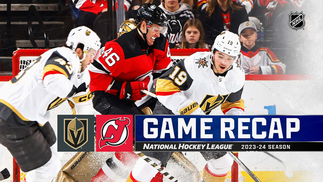 Recap: VGK @ NJD 1.22.24