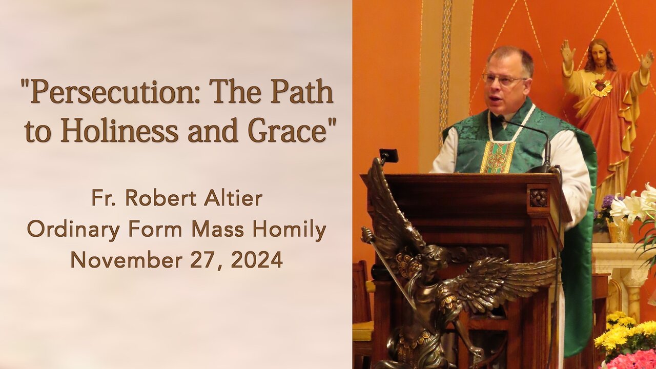 Persecution: The Path to Holiness and Grace