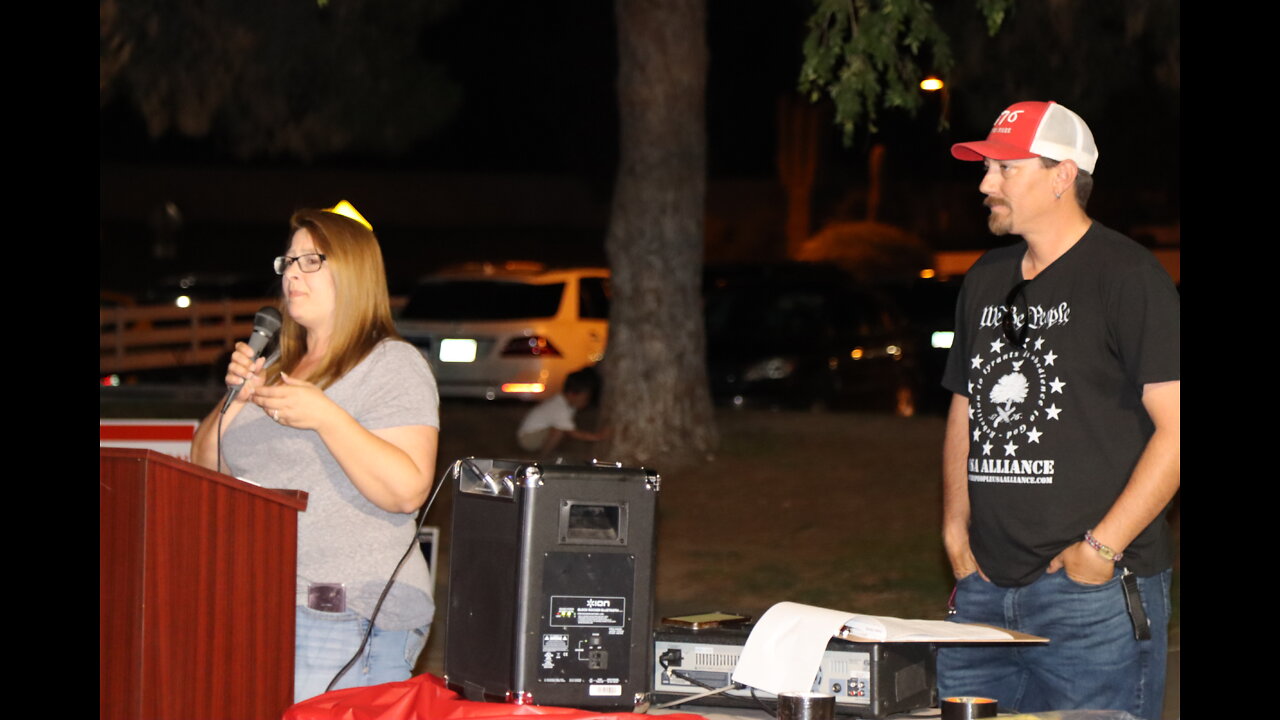 VD14-18 "Patriots In The Park" Host/Organizer Michael Schafer.