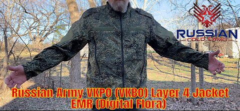 Russian Army VKPO (VKBO) Layer 4 Jacket In Digital EMR from Russian Cold Camo