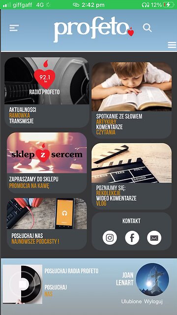 Radio Profeto ; christian music