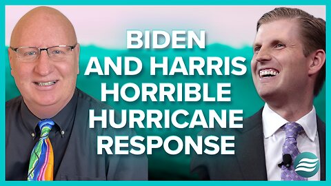 Eric Trump on the Horrible Hurricane Response from the Biden and Harris Admin | Oct 8 2024