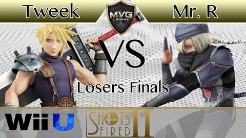 #THE Tweek (Cloud) vs. LLL|Mr. R (Sheik) - Losers Finals - Shots Fired 2