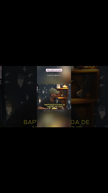 BAPTISTA DUVIDA DE NALDO AO VIVO #naldobenny #popó #funkbrasil #funkbrasileiro #podcast