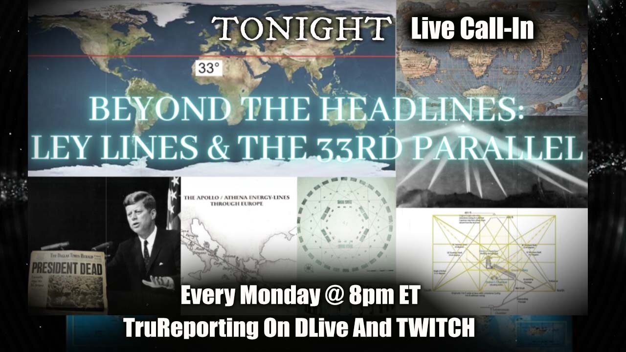 THE MYSTERY OF THE 33RD...TONIGHT! 8PM! TRU REPORTING LIVE!