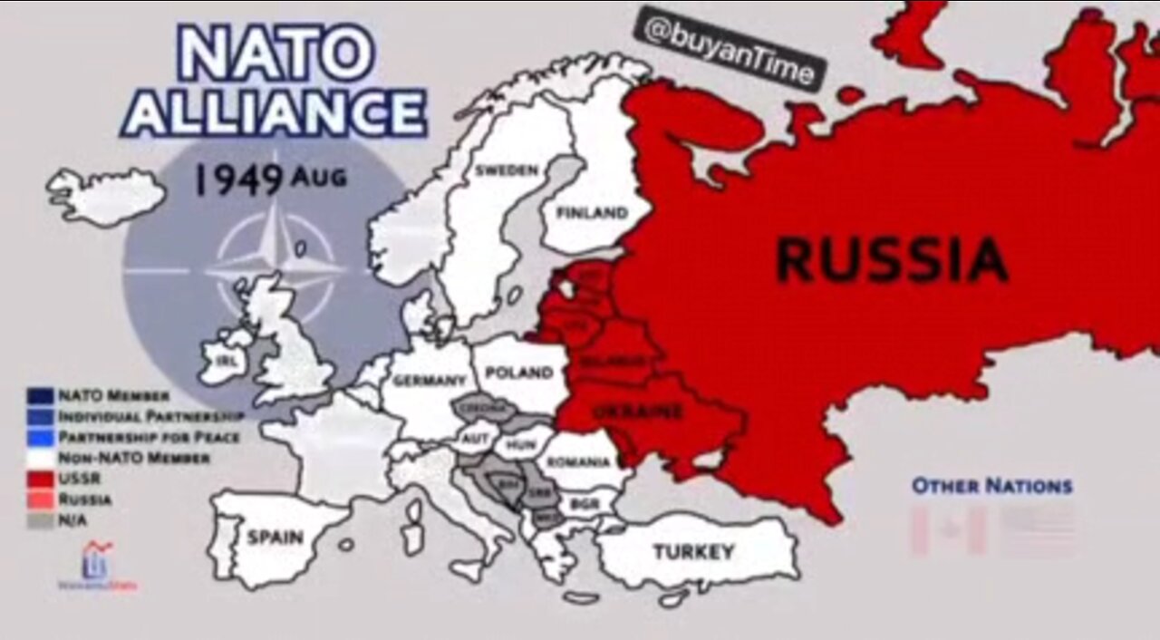 NATO Alliance 1949-2022