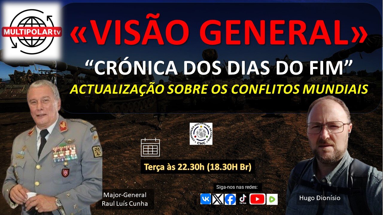 «VISÃO GENERAL» "CRÓNICA DOS DIAS DO FIM" cm M. G. Raul Cunha