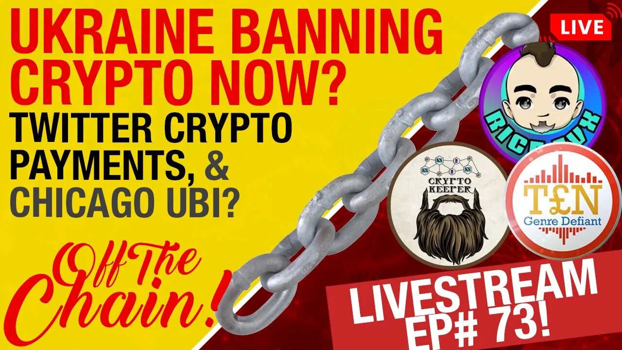 EP. 73 Ukraine Banning #Cryptos Now?? Twitter Paying In Crypto + Sum!