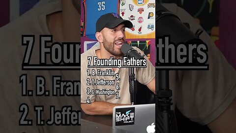 NAMING THE 7 FOUNDING FATHERS!! Can You Do It?! #shorts #usa #america #history