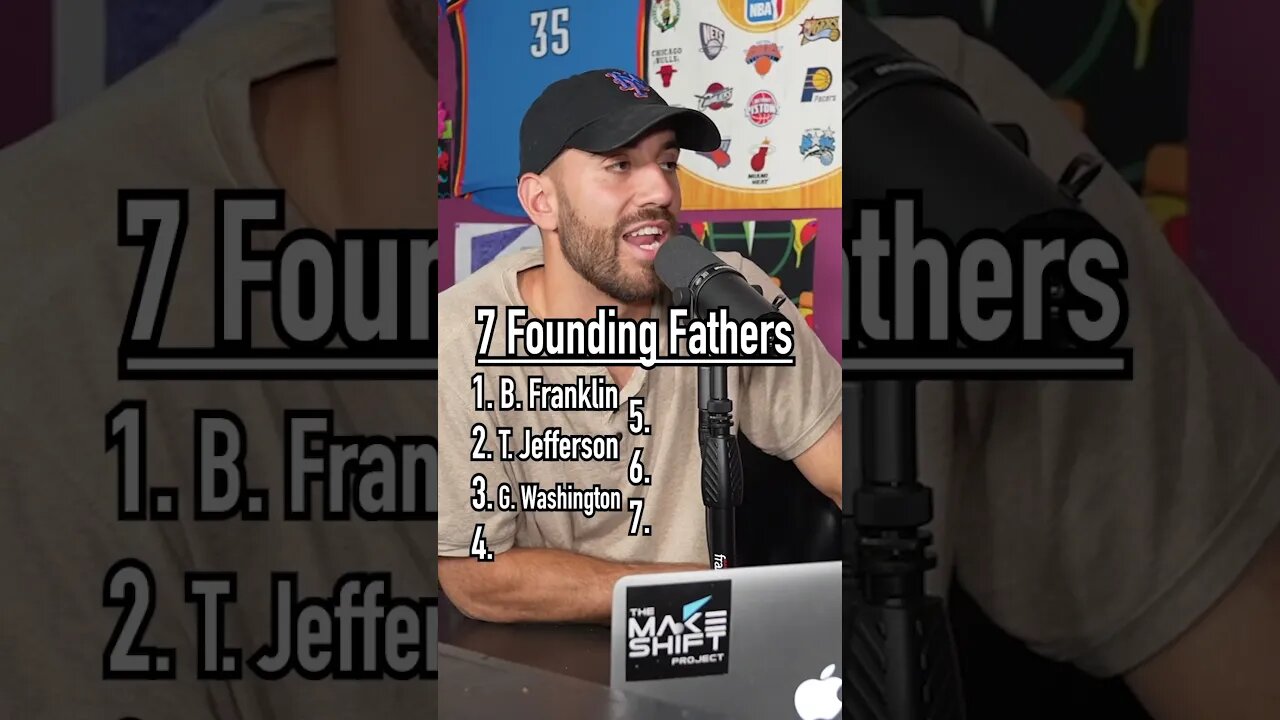 NAMING THE 7 FOUNDING FATHERS!! Can You Do It?! #shorts #usa #america #history