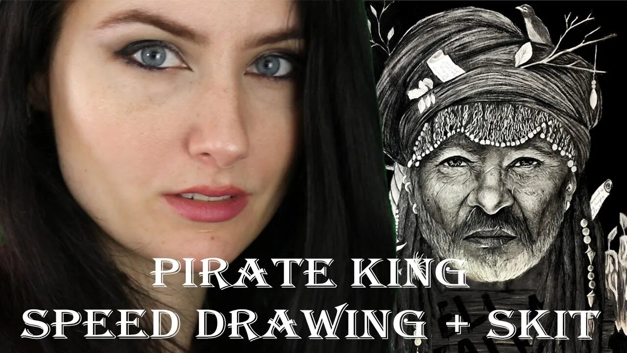 Pirate Speed Drawing