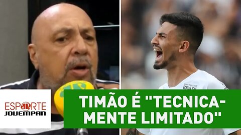 Narrador vê CORINTHIANS com SORTE: "é um time LIMITADO!"