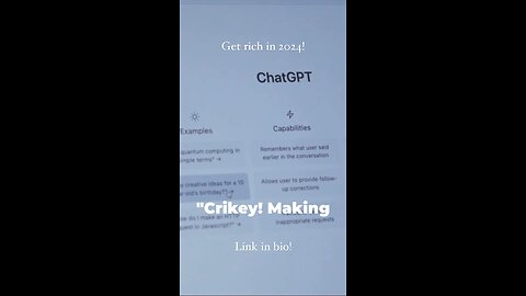 The ChatGPT Millionaire: Making Money Online has never been this EASY (Chat GPT Mastery Series