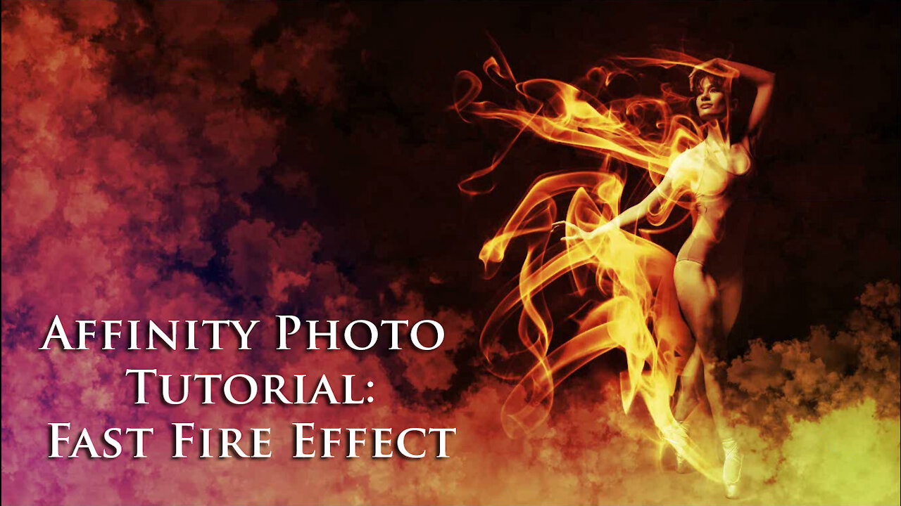 Affinity Photo: Fast Fire Effect