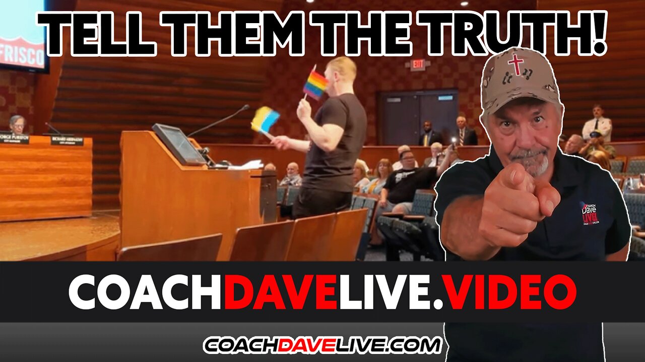 Coach Dave LIVE | 6-9-2022 | TELL THEM THE TRUTH!