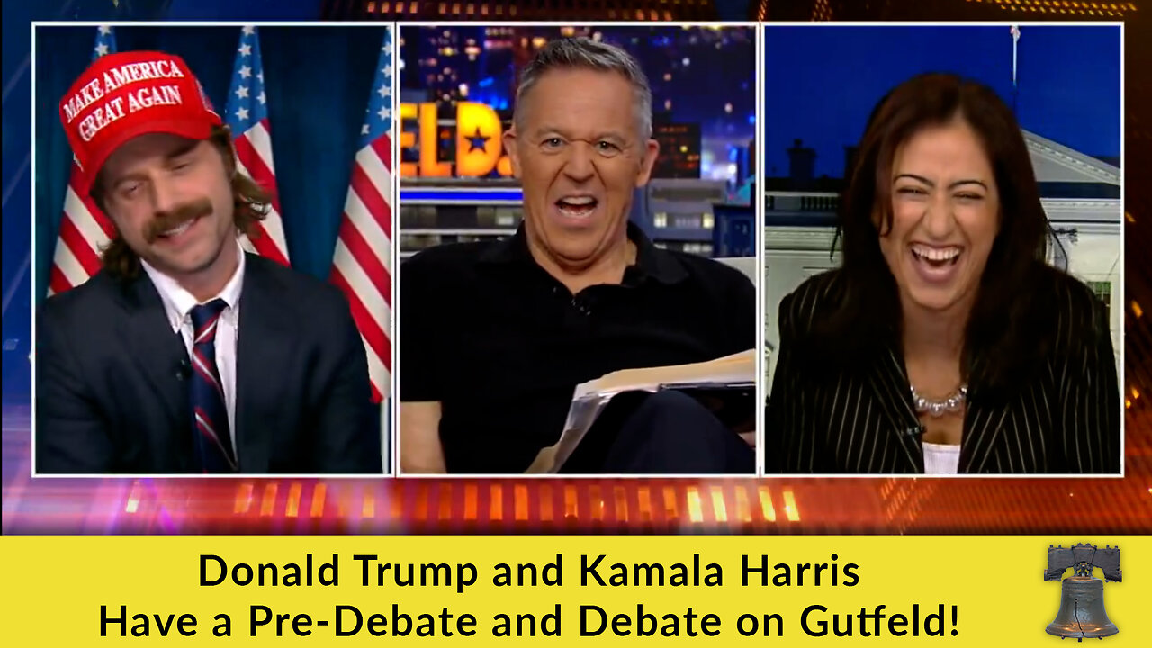 Donald Trump and Kamala Harris Have a Pre-Debate and Debate on Gutfeld!