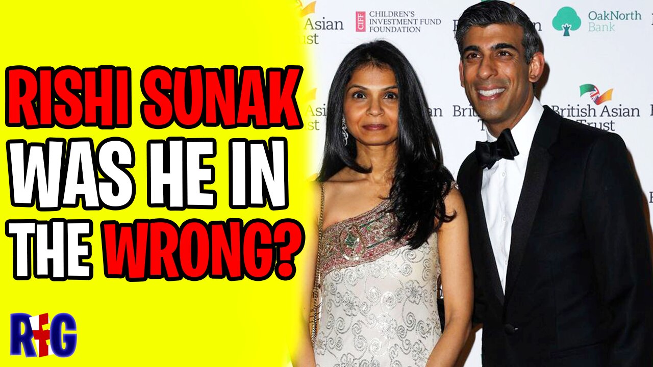 Rishi Sunak`s RIDICULOUS Russian Shares Scandal