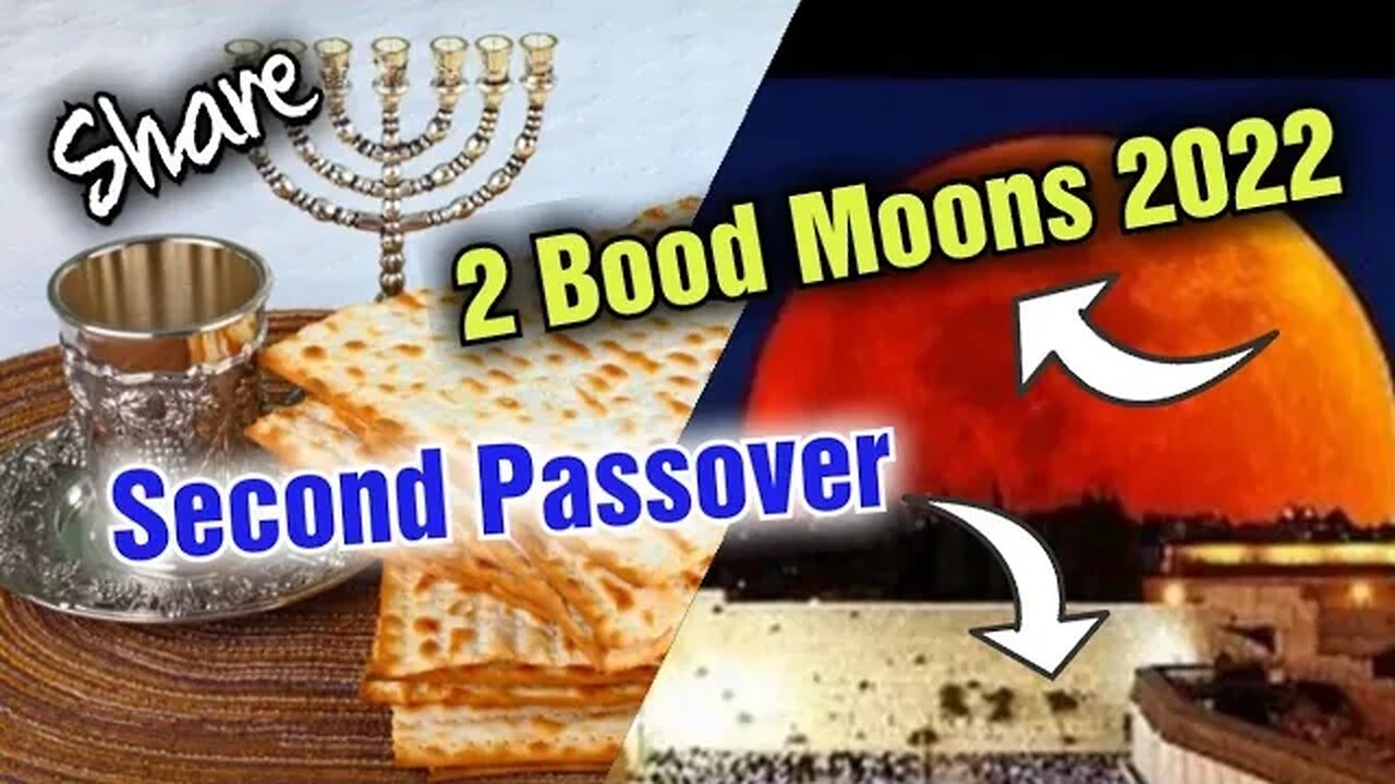 Blood Moon, Second Passover, Israel, Prophecies #share #bible #jesus #bloodmoon #passover