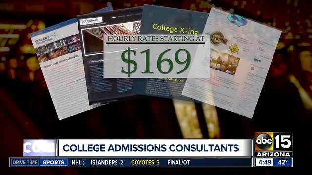 Pros helping students navigate college admission