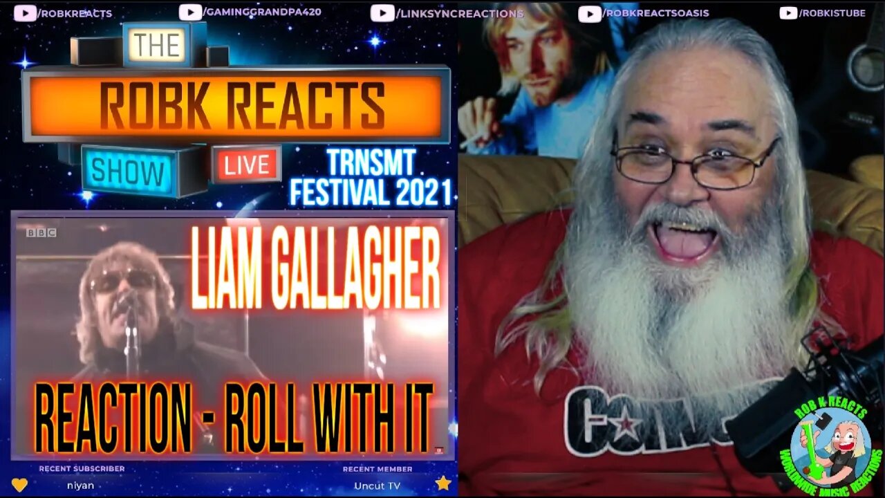 Liam Gallagher Reaction - Roll With It - TRNSMT Festival 2021 - Requested