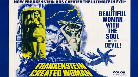 FRANKENSTEIN CREATED WOMAN 1967 The Doctor Revives a Vengeful & Evil Woman FULL MOVIE in HD & W/S