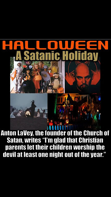 Boycott halloween (satanic holiday)