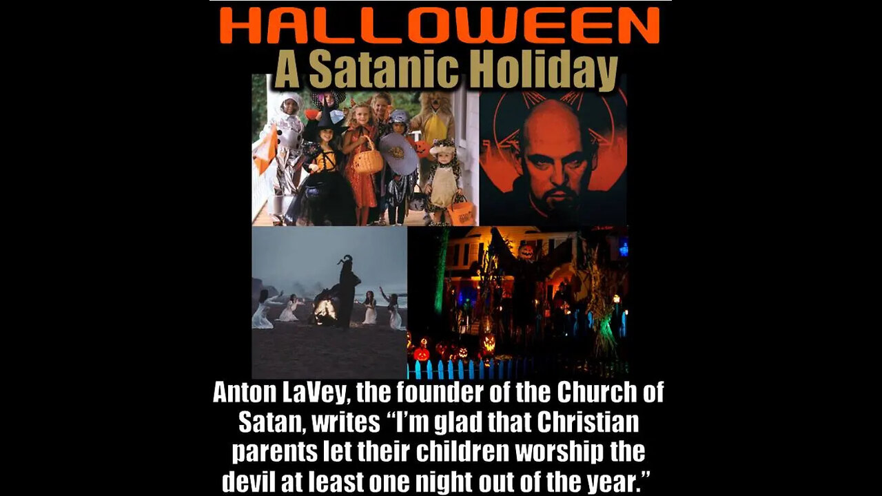 Boycott halloween (satanic holiday)