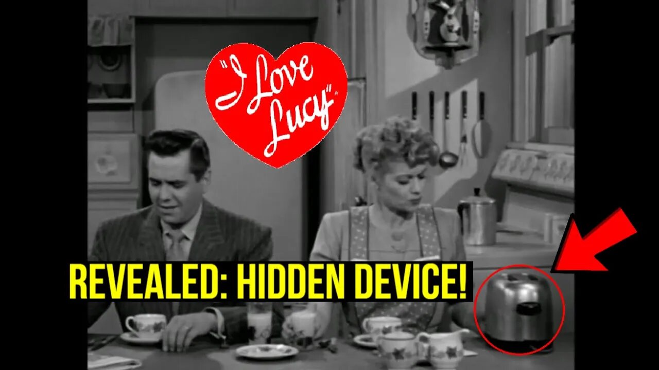 I LOVE LUCY!--Hidden SECRET DEVICE You Did NOT Notice in THIS Episode!