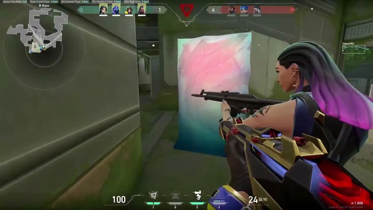 Valorant , look at that shot