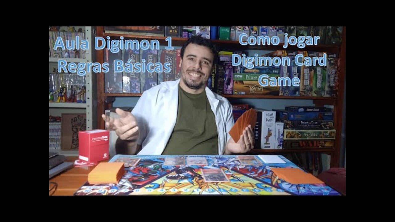 Aula 1 - Como jogar Digimon Card Game