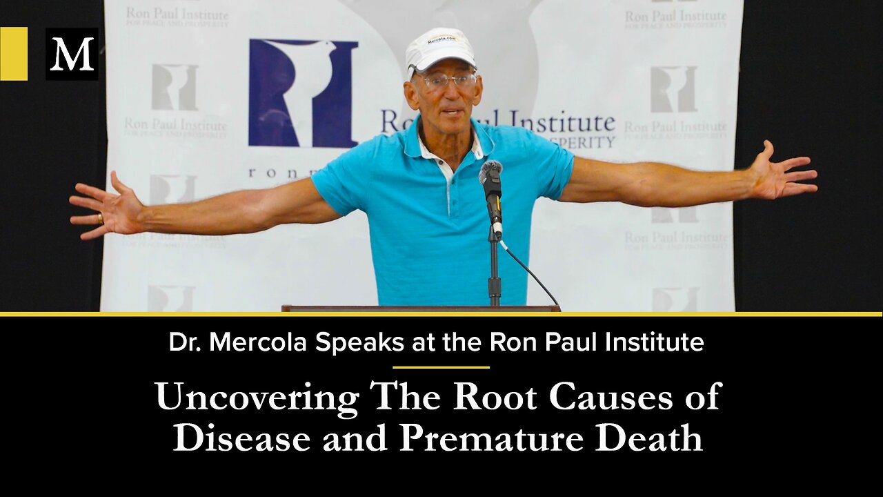 Dr. Mercola Speaks at Ron Paul Institute — 2024