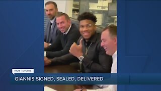 Giannis signed, sealed, delivered