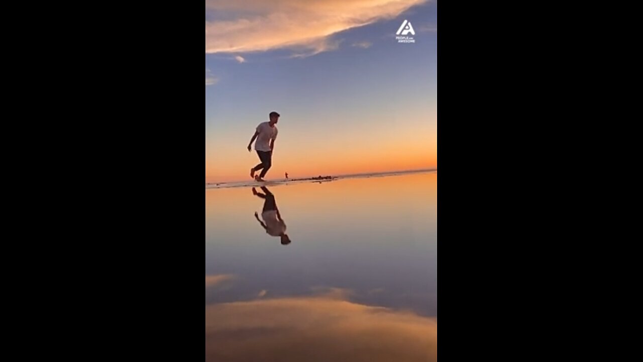 People Are Awesome - Reality is twisted 🌅 shorts peopleareawesome