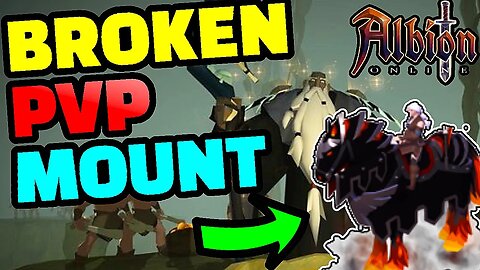Is Morgana Nightmare The BEST Faction PvP Mount? - Albion Online