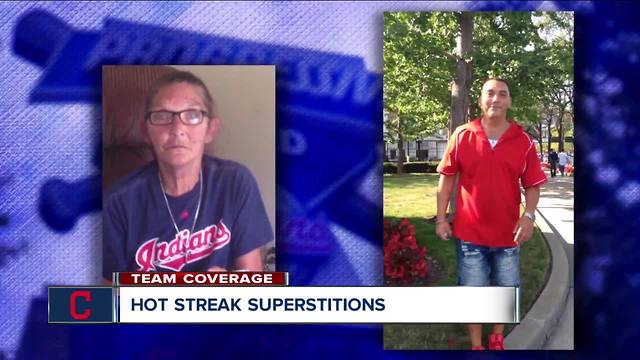 indians streak ashes
