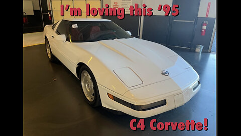 Checking out a beautiful 1995 Chevrolet Corvette!