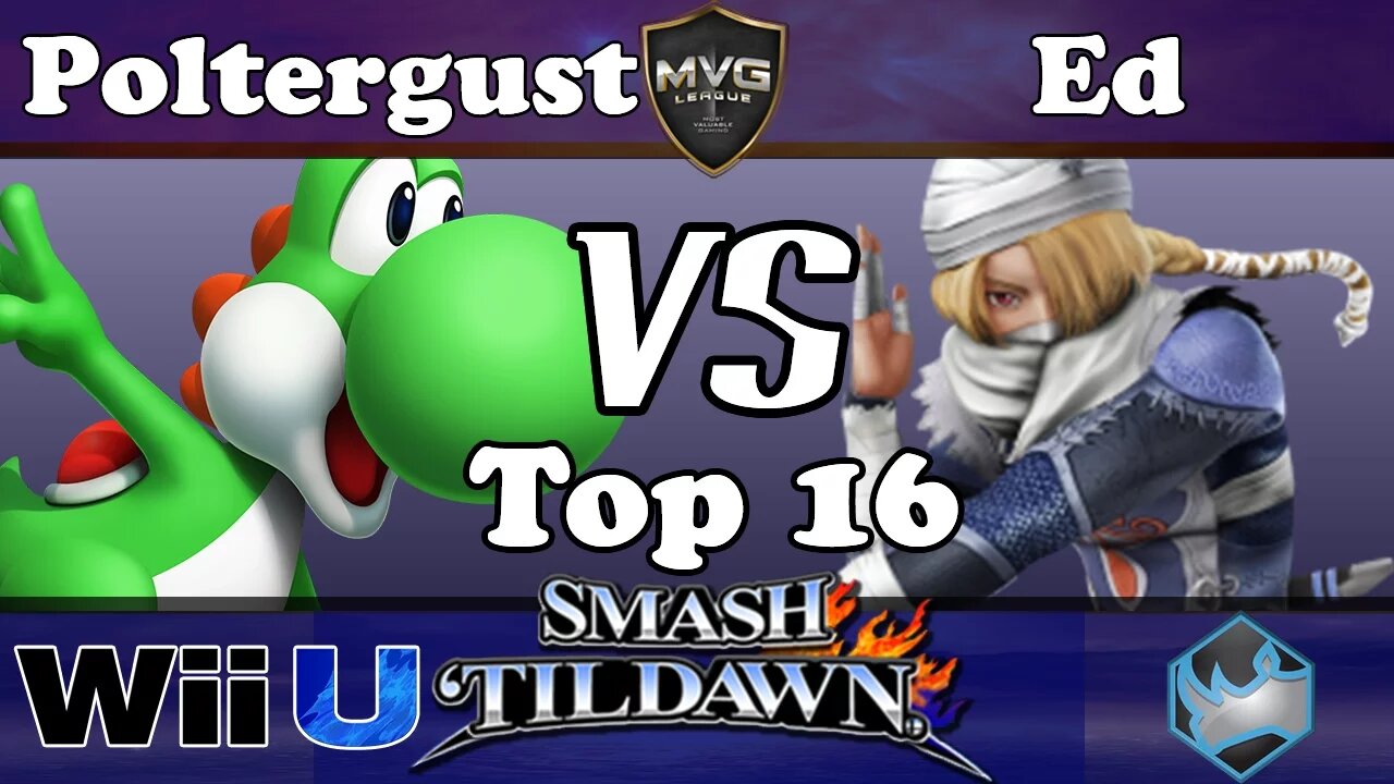 Poltergust (Yoshi) vs. Ed (Sheik) - SSB4 Top 16 - Smash 'til Dawn