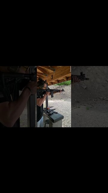 Journeyman Rifle test fire in Slow Mo.
