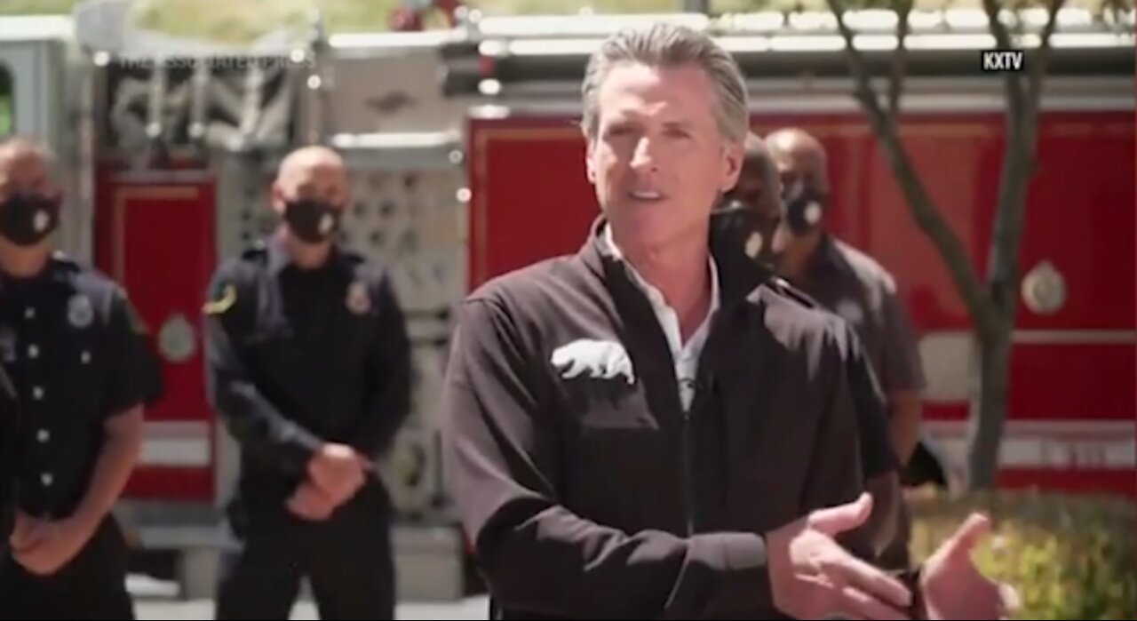 Cash windfall, virus numbers aid Newsom in recall-1532