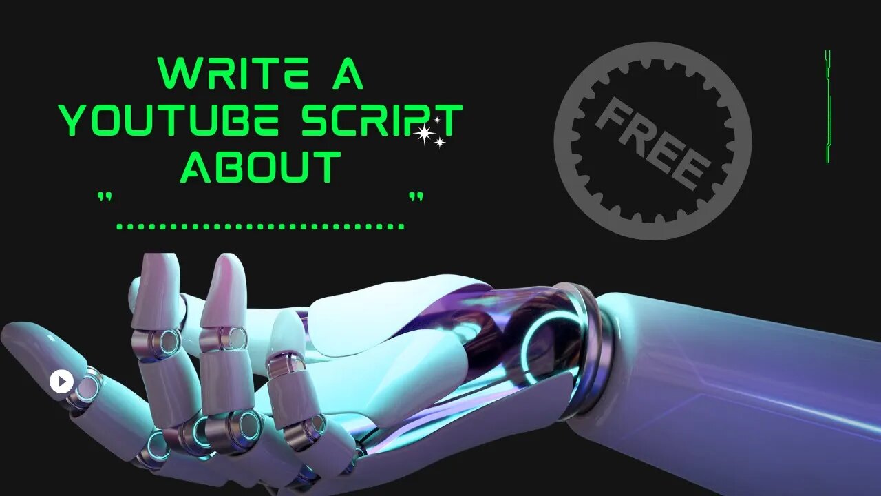 How to write Engaging YouTube Script with AI for FREE